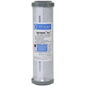 Case (20 ct.) Matrikx +PB1 Carbon Block Filter 0.5 micron, RO Reverse Osmosis 9.75" x 2.5" Cartridge