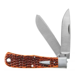 Case Bose Chestnut Bone Bullnose Trapper