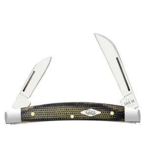 Case Green & Black Micarta - Small Congress