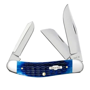 Case Knives Blue Bone Rogers Corn Cob Jig Sowbelly Knife