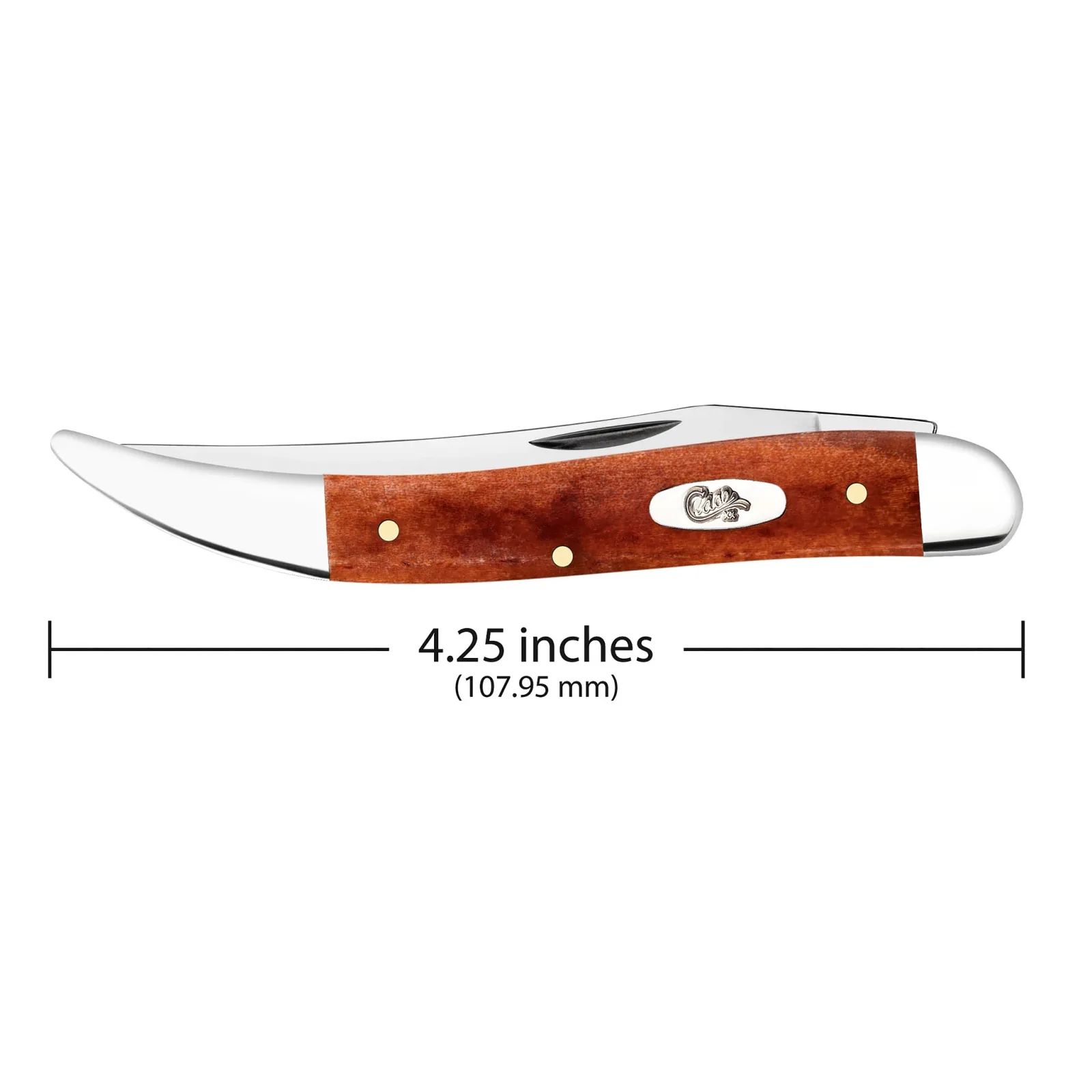 Case Smooth Chestnut Bone - Medium Texas Toothpick - Image 2