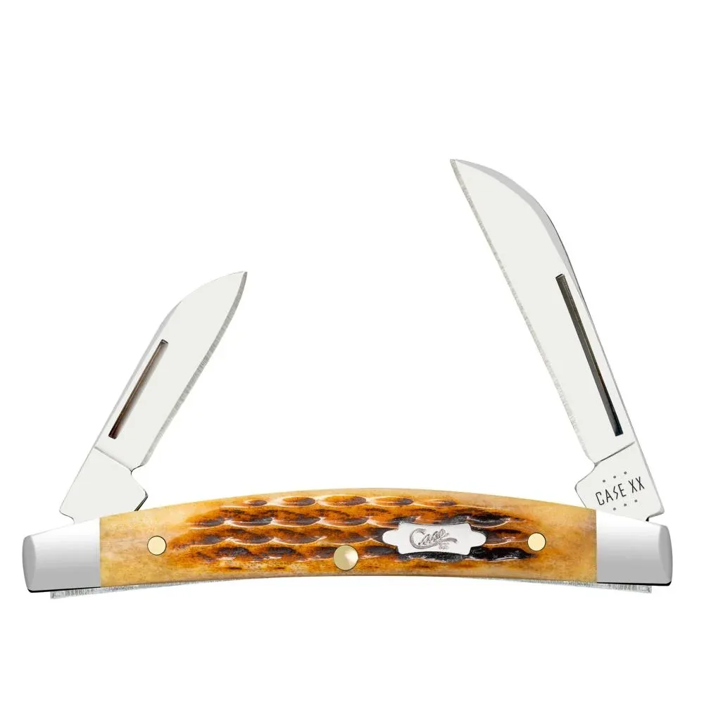 Case XX Small Congress Rogers Corn Cob Jig Antique Bone Pocket Knife CA52851