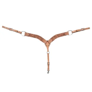 Cashel 2 1/4in Antique Leaf Breast Collar