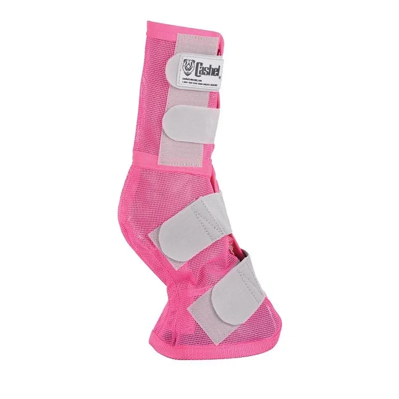 Cashel Company Pink Fly Guard Horse Fly Boots
