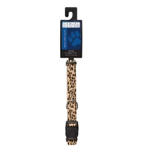 Casual Canine Animal Print Collar 6-10In Cheetah