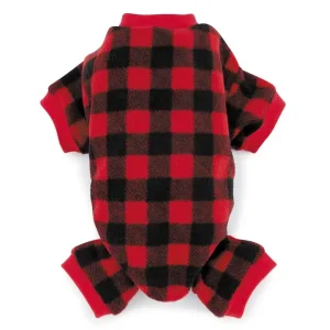Casual Canine Buffalo Check Pajamas L