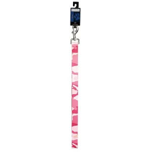 Casual Canine Camo Lead 4Ftx5/8In Pnk