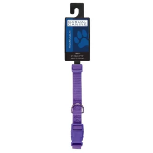 Casual Canine Dog Collar 14-20In Purpleple