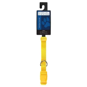 Casual Canine Dog Collar 14-20In Yellow