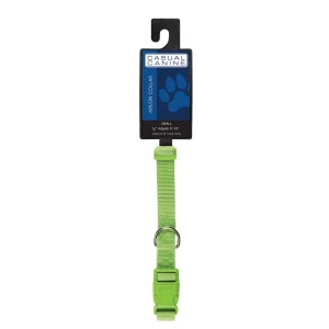 Casual Canine Dog Collar 18-26In Light Green