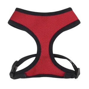 Casual Canine Mesh Harness L Red