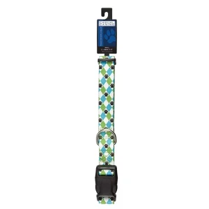 Casual Canine Patterns Collar Argyle 14-20In Blue