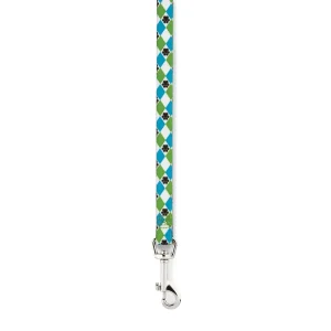 Casual Canine Patterns Lead Argyle 6Ftx1In Blue