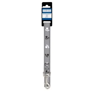 Casual Canine Reflect Pawprint Dog Leads