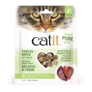 Catit Duck and Chicken Liver Freeze Dried Cat Treats