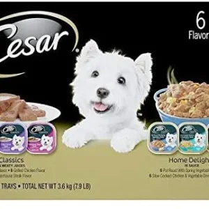 Cesar Canine Cuisine Mixed Multi-Pack Wet Dog Food - 3.5 oz - Case of 36
