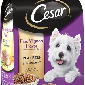 Cesar Dry Filet Mignon with Spring Vegetables Gourmet Dry Dog Food - 5 lb Bag