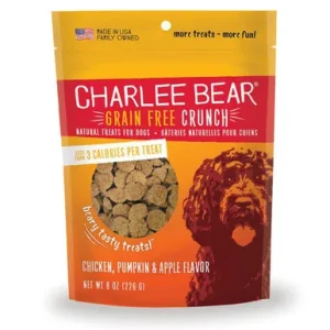 Charlee Bear Dog Crunch Grain Free Chicken & Pumpkin 8Oz
