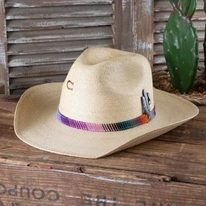 Charlie 1 Horse Poncho Palm Hat