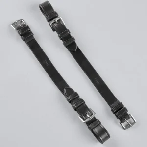 Cheek Pieces for Exercise / Racing Bridle Black