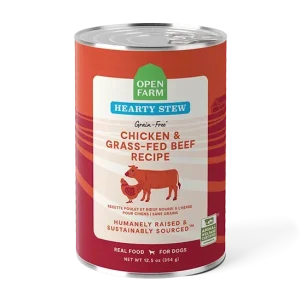 Chicken & Grass-Fed Beef Hearty Stew Wet Dog Food
