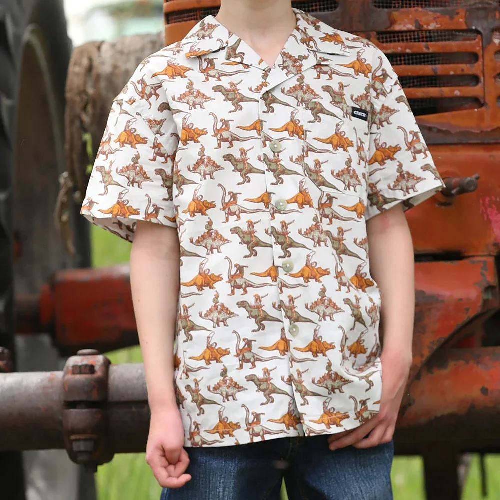 Cinch Boy's Bronc A Saurus Button Shirt - Image 2