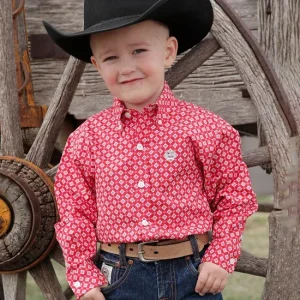 Cinch Boys' Infant & Toddler Beau Shirt