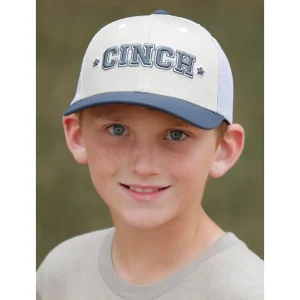 Cinch Boys Khaki Logo Cap