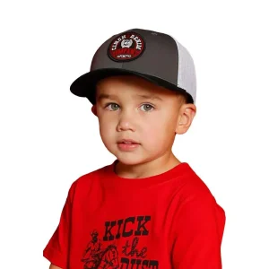 Cinch Boy's Red Logo Cap