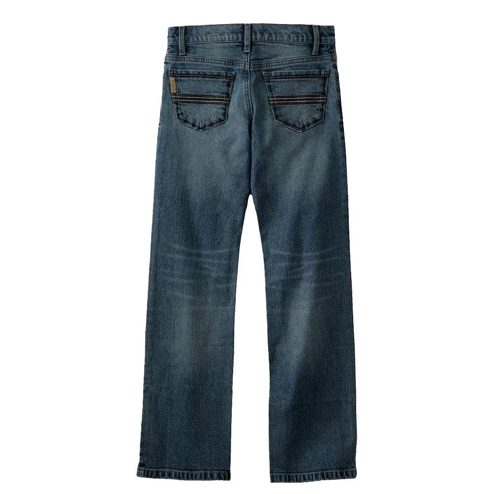 Cinch Boy's Relaxed Medium Stone Wash Jean