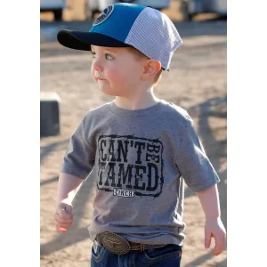 Cinch Infant Boys Can`t Be Tamed Tee