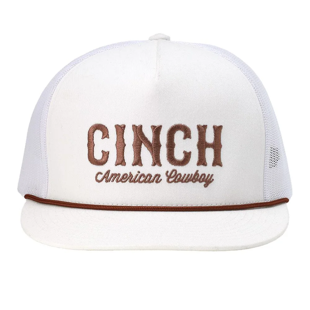 Cinch Men's American Cowboy White Cap