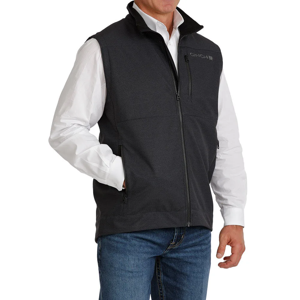 Cinch Men's Black Bonded Vest - Image 2