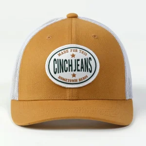 Cinch Men's Brown Patch Cap