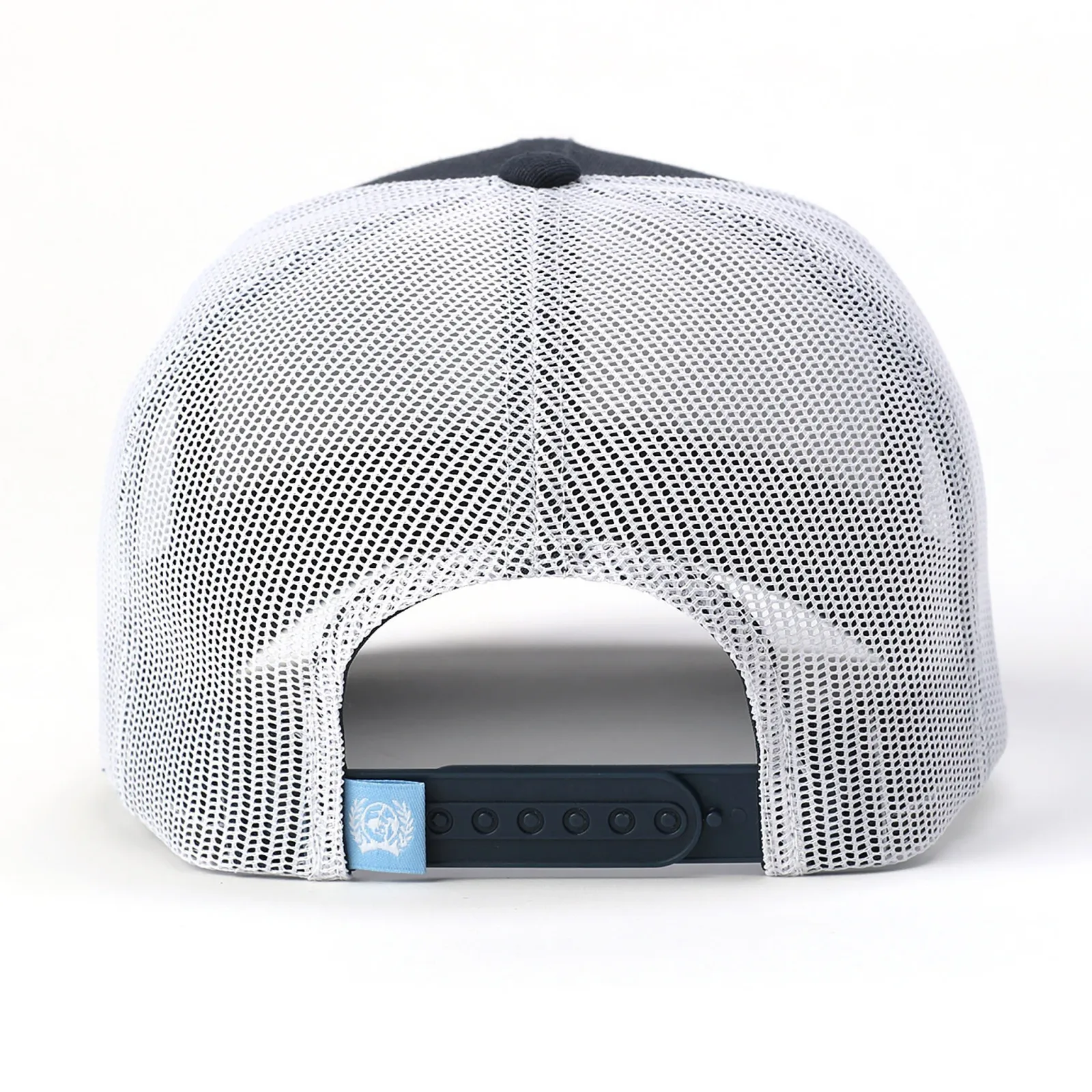 Cinch Mens Logo Blue Trucker Cap - Image 2