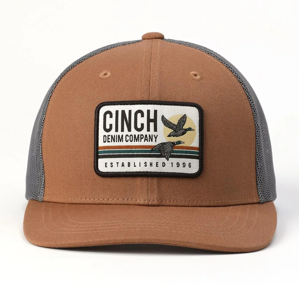 Cinch Men's Logo Gold Cap