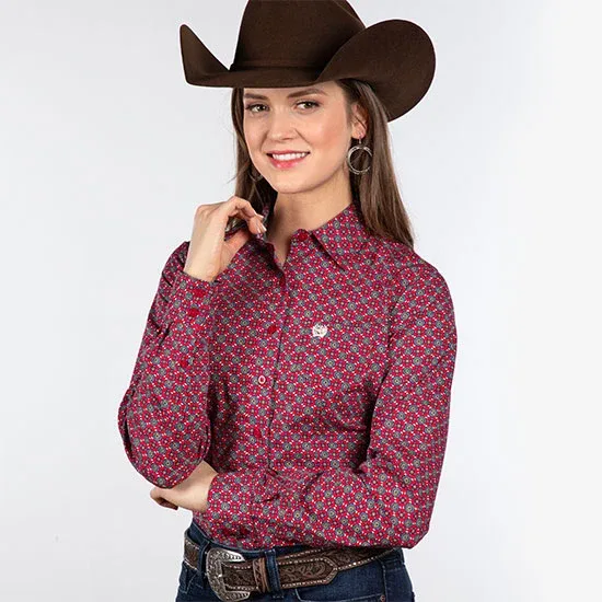 Cinch Western Scarlet Top - Image 2