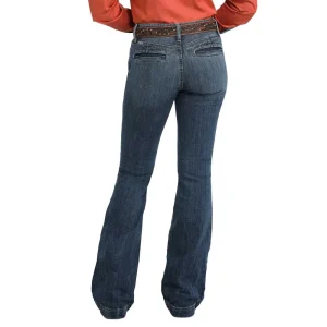 Cinch Women's Lynden Stonewash Trouser