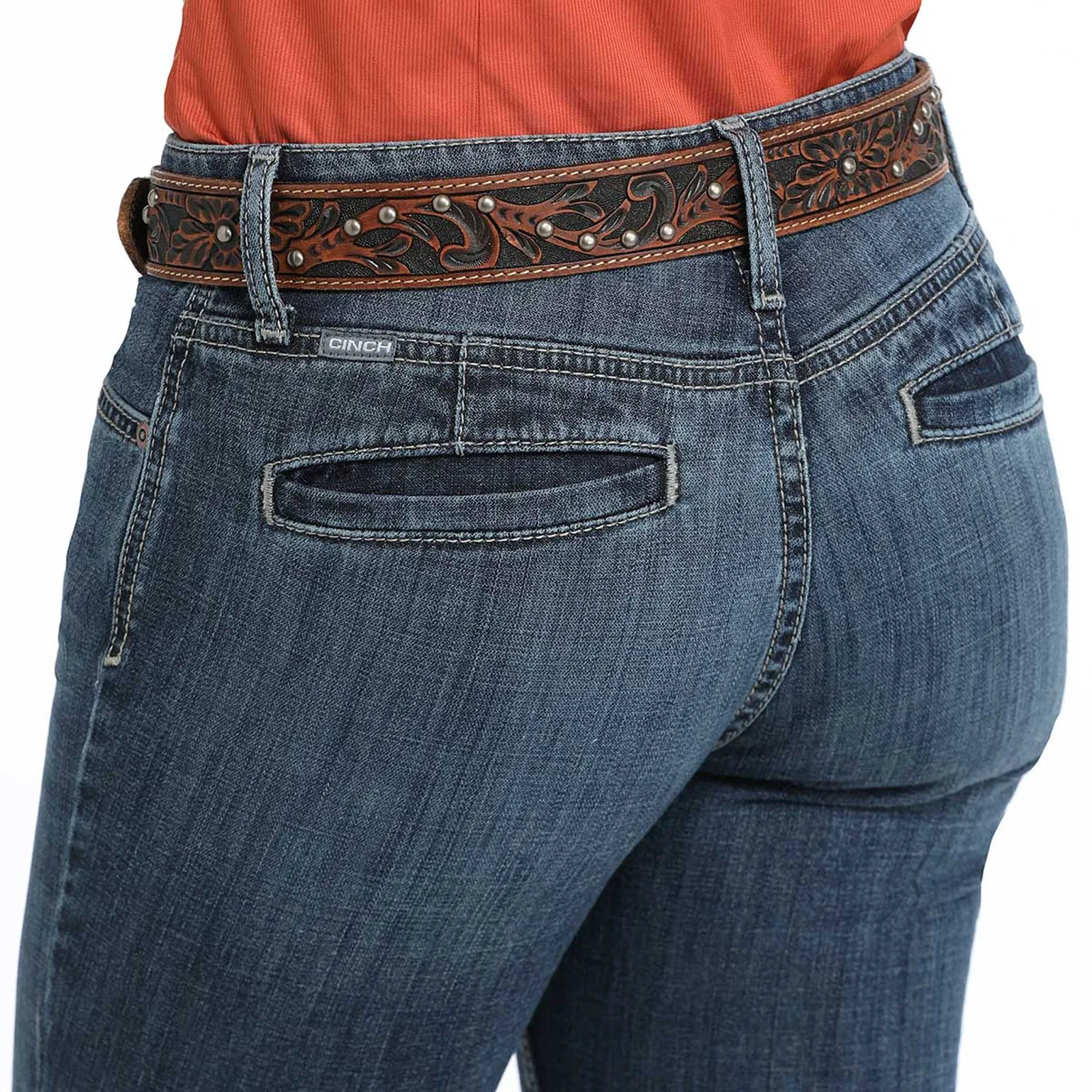 Cinch Women's Lynden Stonewash Trouser - Image 2