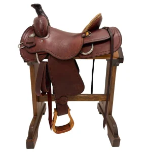 Circle L Saddlery Used 16in Barbwire Border Ranch Roper