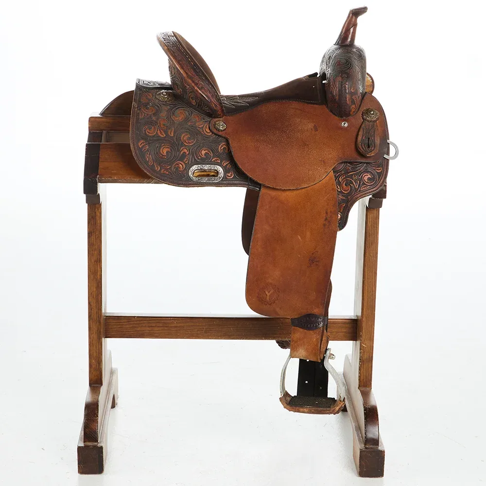 Circle Y Saddlery 14in Used Barrel Saddle - Image 2