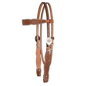 Circle Y Saddlery Dawson Browband Headstall