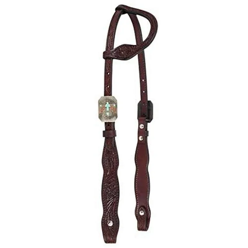 Circle Y Saddlery Great Oak Single Ear Headstall