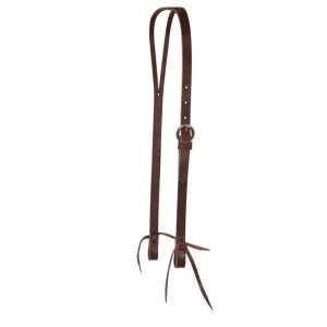 Circle Y Saddlery Latigo Slit Ear Single Ply Headstall
