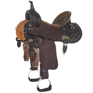 Circle Y Saddlery Martha Josey Ultimate Cash 14 1/2 Inch Barrel Racing Saddle