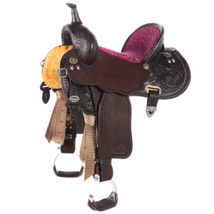 Circle Y Saddlery Martha Josey Ultimate Cash 14 1/2 Inch Barrel Racing Saddle