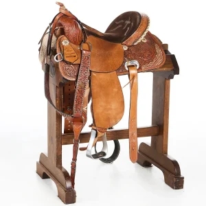 Circle Y Saddlery Used 14.5in High Horse Barrel Saddle
