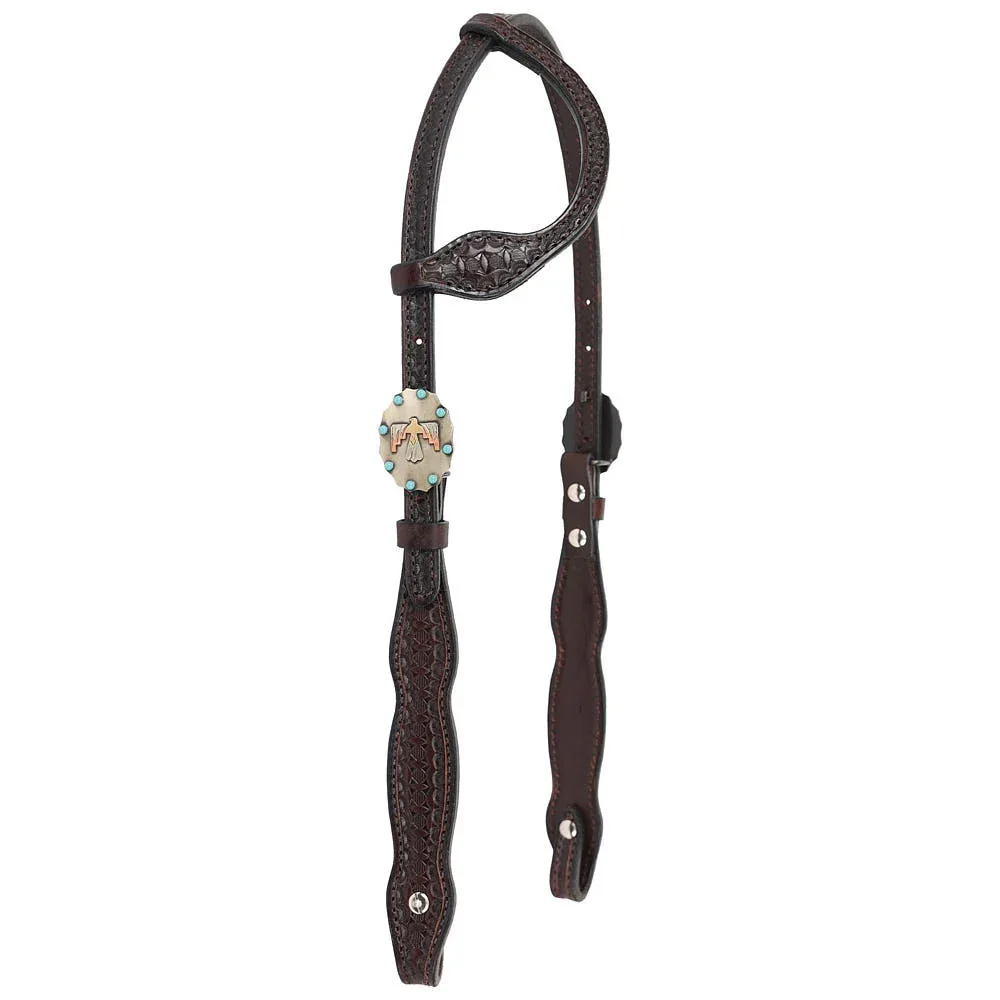 Circle Y Saddlery Windsor 5/8in One Ear Headstall