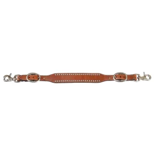 Circle Y Saddlery Wither Strap with Silver Dots