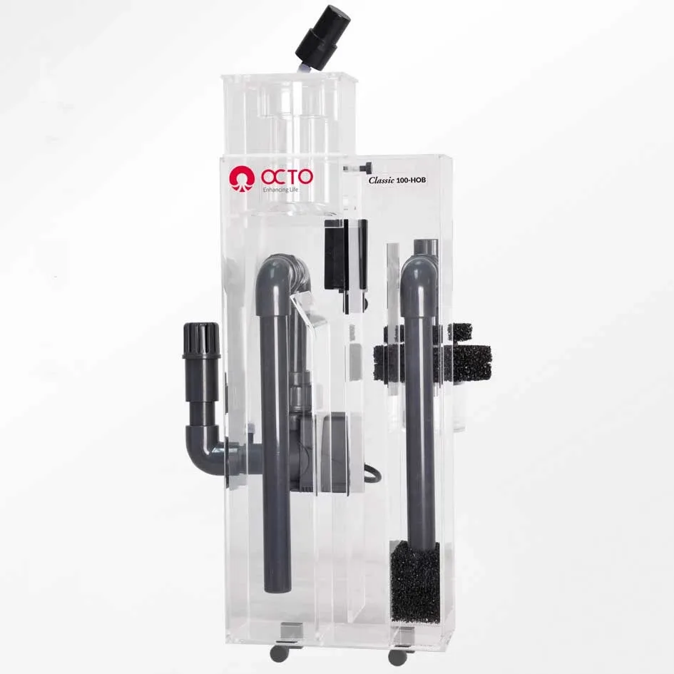 Classic 100-HOB Hang On the Back Protein Skimmer (90 Gal) - Reef Octopus
